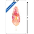 thumbnail image 5 of Seasonal Leaf Wall Poster, 22.375" x 34", 5 of 5