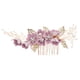thumbnail image 1 of Moda Cabello Peine Cristales Tocado Aleación Rhinestone Accesorios para el cabello nupcial Decoración del cabello (Púrpura), 1 of 4