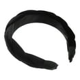 thumbnail image 6 of Unique Bargains 1 Pc Thick Braided flannelette Headband Headwear Hairband for Women 1.2 Inch Wide Black, 6 of 7