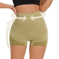 thumbnail image 5 of Yanyanz Shorts for Women,Women'S Tummy Athletic Shorts Stretch Workout Biker Shorts Butt Lifting Scrunch Gym Shorts Gym Shorts Women Workout Shorts Women Clearance Mint Green S, 5 of 5