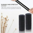 thumbnail image 5 of Square 200PCS Black Hair Ties for Women Girls, Seamless Thick Black Hair Band, Elastic Hair Ties No Damage Ponytail Holder, 5 of 7