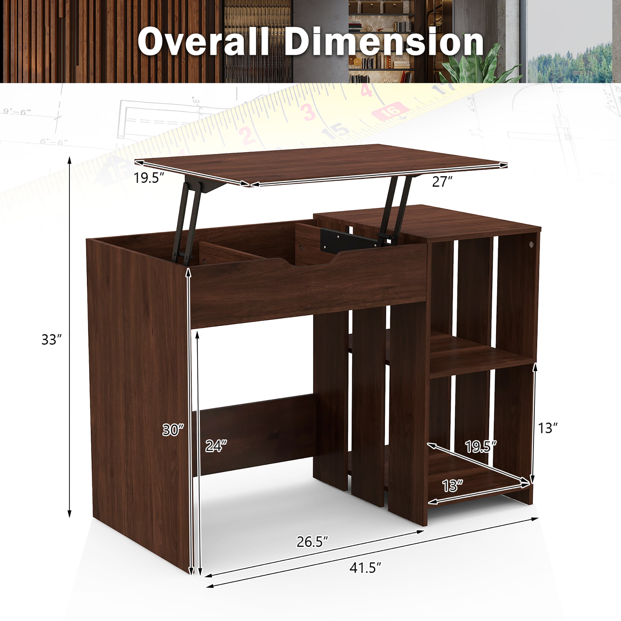 Bureau réglable en hauteur Opendesk - Lift Standing Desk ⋆ OpenWood