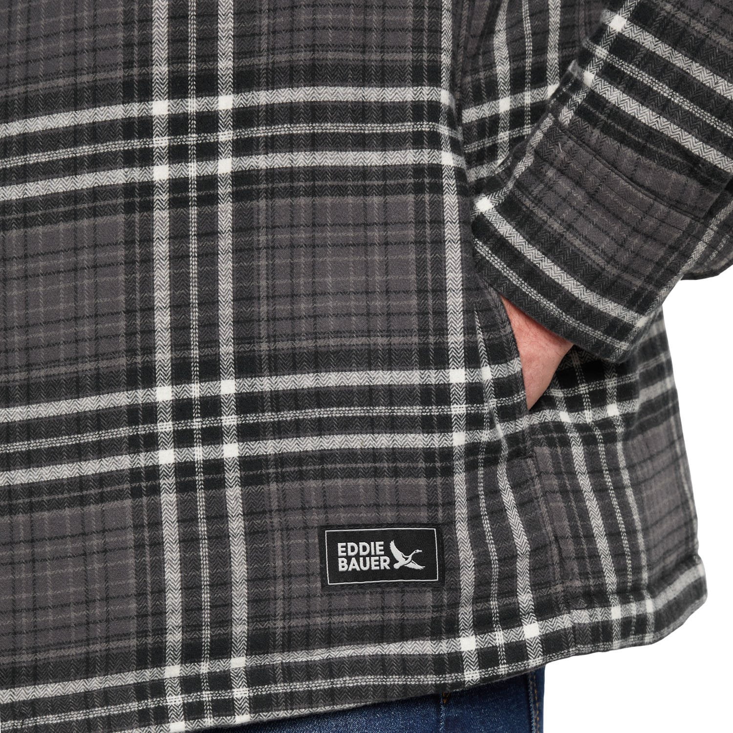 ジャケット・アウター 90s Eddie Bauer Plaid Hoodie 90s Eddie bauer plaid cotton anorak hoodie | su