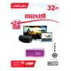 thumbnail image 1 of Memoria USB Maxell Solid De 32GB Rosa USB 2.0 347619, 1 of 3