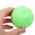 thumbnail image 2 of Molar Teeth Rubber Footprint Ball Toy for Pets Dogs Cats (Random Color), 2 of 9
