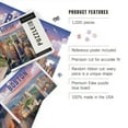thumbnail image 2 of Lantern Press 1000 Piece Jigsaw Puzzle, Boston, Massachusetts, Lithograph, City Series, 2 of 5