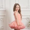 thumbnail image 6 of Girls Skirt Princess Fluffy Soft Tulle Ballet Birthday Party skirt，Ice Cream Colorful Princess Skirt Festival Dress Fluffy skirt, 6 of 7