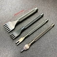 thumbnail image 3 of Leather Craft DIY Pricking Iron Diamond Stitching Chisel Hole Punch Tool 3/4mm, 3 of 8