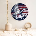 thumbnail image 4 of Honeii Mallard Duck With American Flag Print Elegant Bone China Decorative Plate, Porcelain Plate,Art Crafts,Ceramic Ornaments for Home Office Wall Decor-10in, 4 of 4