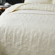 Selimut Penutup Kasur Selimut Duvet Quilt Bed Cover Kotak-kotak Ganda Tunggal Katun Embos Putih Kualitas Tinggi # Sw - image 4 of 5