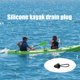 thumbnail image 2 of Tapón De Desagüe De Silicona Para Agujeros De Drenaje, Tapón Con Cordón Para Kayak, Canoa, Bote De Remos 8 Uds. Monstrate VI009233-01, 2 of 5