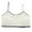 Beige, variant on Training Bras for Girls Solid Color Puberty Camisole Stretchy Thin Spaghetti Straps Bandeau Training Bralette Underwear Vest