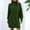 Army Green Dresses for Women, variant on SMihono Fashion Women Chunky Cable Knit Turtleneck Midi Sweater Dresses 2025 Spring Trendy Lantern Long Sleeve Pullover Dress Army Green 6