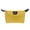 Yellow, variant on tooloflife Nylon Cosmetic Organizer Bag Waterproof Make up Bag Dumpling Shaped with Durable Zip Colorful