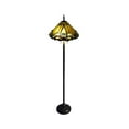 thumbnail image 2 of Chloe Lighting Majestic Grandeur Stained Glass 2 Light Victorian Floor Lamp, 2 of 2