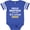 Football Blue and White, variant on Inktastic Proud Brother of a Pre-school Grad Boys Baby Bodysuit