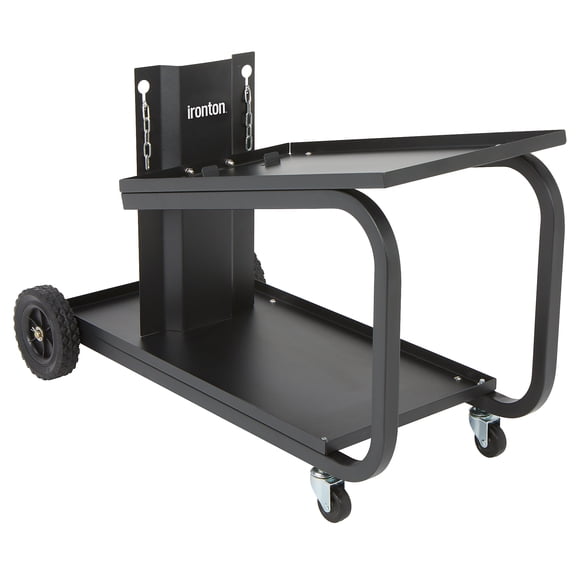 Ironton Compact MIG Welding Cart, 32-11/16in.L x 15-3/4in.W x 19-11/16in.H