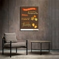 thumbnail image 4 of Happy Thanksgiving Poster Wall Art Canvas Liked Pictures Home Bedroom Decor Gifts Unframed and Framed (Unfremed,08x10inch), 4 of 6