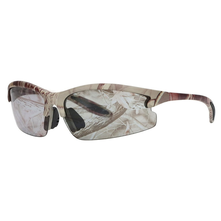 Camouflage Glasses Lightweight Robust Half Frame Anti Impact Camo Glasses for Traveling Fishing Walmart