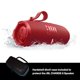 thumbnail image 3 of Altavoz Bluetooth JBL Charge 6 y divivi! Paquete de estuche rígido premium - Rojo, 3 of 5