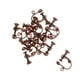 thumbnail image 2 of 12 piezas de accesorios para pendientes con cierre de clip y rosca, bola de bucle abierto, para hacer joyas DIY Cobre antiguo, 2 of 7