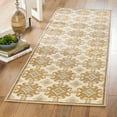 thumbnail image 2 of SAFAVIEH Martha Stewart Kader Floral Geometric Area Rug, Taupe/Cream, 5'1" x 7'6", 2 of 5
