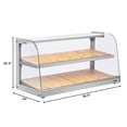 thumbnail image 3 of 40" Glass Countertop Dry Bakery Display Case 5.3 cu. ft., 3 of 5