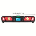 thumbnail image 3 of ANJKFLUR Digital Spirit Level Inclinometer Horizontal Scale Ruler 360° Angle Finder Bubble Electric Level Protractor, 3 of 11