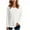 White, variant on Sweatshirt Women Waffle Knit Top Woman Crew Neck Pullover Solid Color Long Sleeve Tops Loose Fit Sweaters Casual Pullover Tops for Leggings Plain Fall Tunics Army Green XL