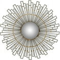 thumbnail image 2 of SAFAVIEH 6" Round Starlight Mirror, Natural, 2 of 3