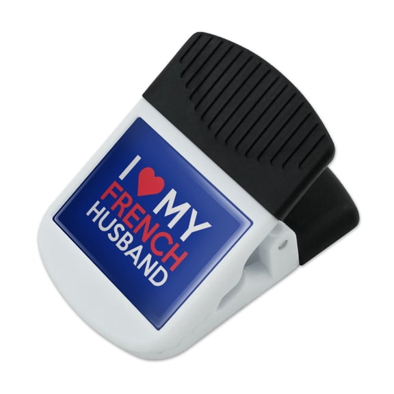 I Love My French Husband Refrigerator Fridge Magnet Magnetic Hanging Hook Note Snack Clip