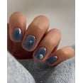 thumbnail image 6 of YTTAL Buy 2 Get 1 Free Earth & Star Press On Nails, Matte Black Short Square Fake Nails with 3D Earth Galaxy Design, Reusable Glue On Nails with Jelly Nails File, Stick On Nails for Women Daily Party, 6 of 11