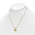 thumbnail image 6 of 14K Two-Tone Gold necklace 17 in Satin Triangle, 6 of 7
