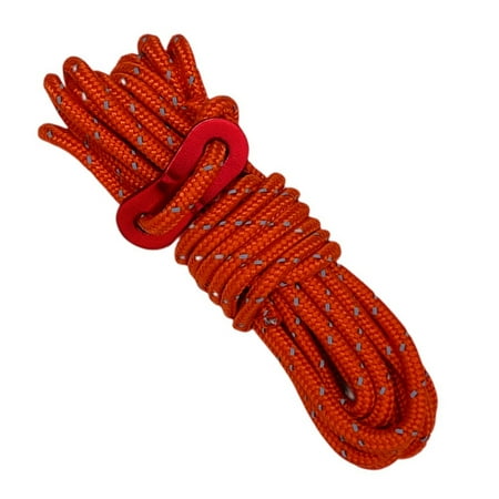 

Tent Guide Rope for Awning Camping Reflective Tent Guy Rope Guy Rope 4mm Tent Guy Line 13ft Reflective Cord Guy Line