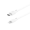 thumbnail image 2 of onn 6' Lightning to USB-C Charging Cable for iPhone, iPad, Mfi Certificated, White, Single Pack, 2 of 5