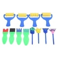 thumbnail image 2 of Kit De Pinceles Para Pintar Con Esponja, Pinceles Para Pintar Con Esponja, Pinceles Para Manualidades Ligeros, 12 Piezas Para Niños Pequeños, 2 of 7