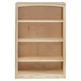 thumbnail image 4 of Arch+Haven Traditional Unfinished Pine Bookcase, Rectangular, 4 of 4