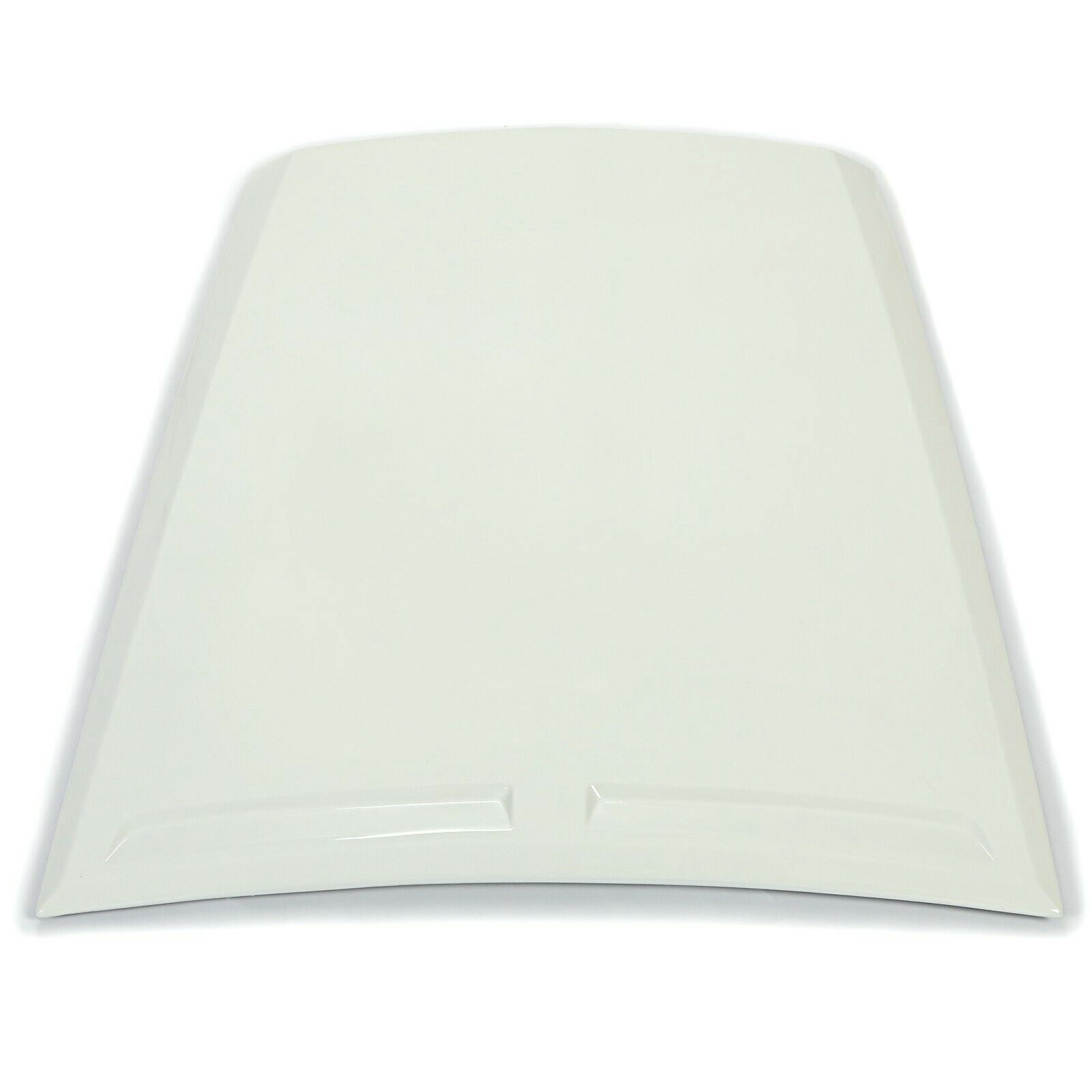 Kojem Air Hood Vent Scoop for 2015-2017 Ford Mustang Front Painted White Hood Scoop Vent Cover
