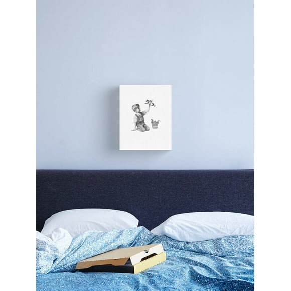 Aaroca Banksy tribute to nurses Canvas Print Canvas Posters