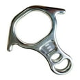 thumbnail image 4 of 40kn 8 forma una aleación de aluminio de rappel de rappel de forma profesional de aluminio profesional ligero Plateado, 4 of 8