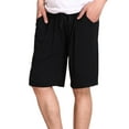 thumbnail image 1 of MAWCLOS Plus Size Lounge Shorts Pans Sleep Pajama Soft Workout Gym Breathable Shorts Pants for Men, 1 of 3