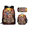 thumbnail image 1 of W-W-E Backpack Set, Backpack with Lunch Box and Pencil Case 3pcs Set, 1 of 4