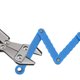 thumbnail image 5 of Candado para bicicleta de alta seguridad Candado plegable para bicicleta Motocicleta Scooter Locker (Azul) Tmvgtek Accesorios para bicicletas, 5 of 9
