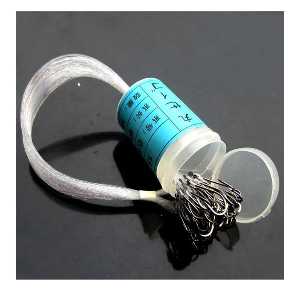 50Pcs Roll Feeder Fishhook Carp Fly Tackle Peche Fish Worm Jig Carbon ...