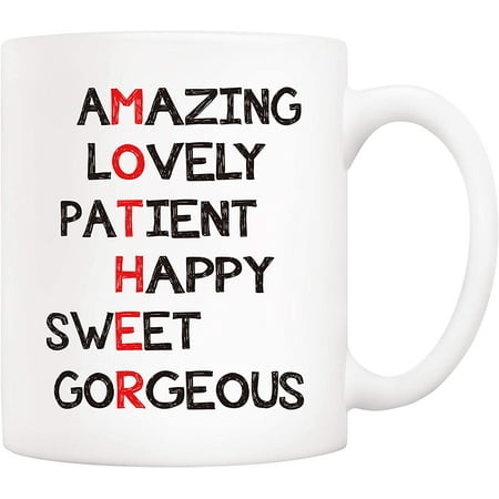 

Christmas Gifts Definition Mother Funny Coffee Mug for Mom Best Mothers Day Gifts from Child Daughter Son Kids Unique Birthday Gift for Mother Women Her Novelty Ceramic Cups 11Oz