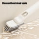 thumbnail image 5 of Cepillo para limpiar huecos con cerdas giratorias en forma de V y pulverizador empotrado para cocina y baño, 5 of 7