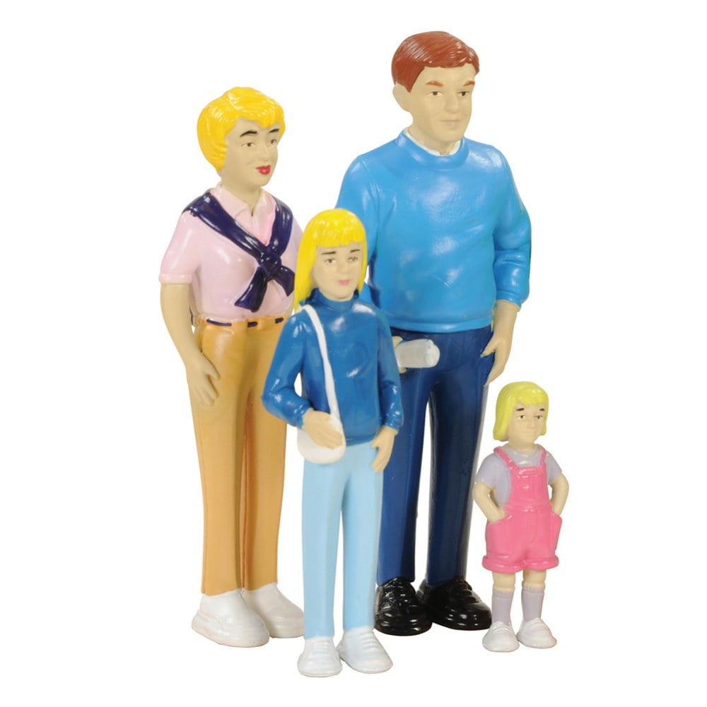 Caucasian Doll Family 8Pc