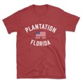 thumbnail image 1 of Plantation Florida Patriot Men's Cotton T-Shirt, 1 of 1