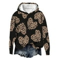 thumbnail image 1 of Birdeem Sweat à Capuche pour Femmes, Chaud pour l'Hiver, Saint-Valentin, Poche Solide, Manches Longues, 1 of 1