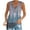 Blue, variant on Womens Clothes under $5.00 Clothing Women's Summer Fashion Casual O-neck Sleeveless Printed Vest Tops